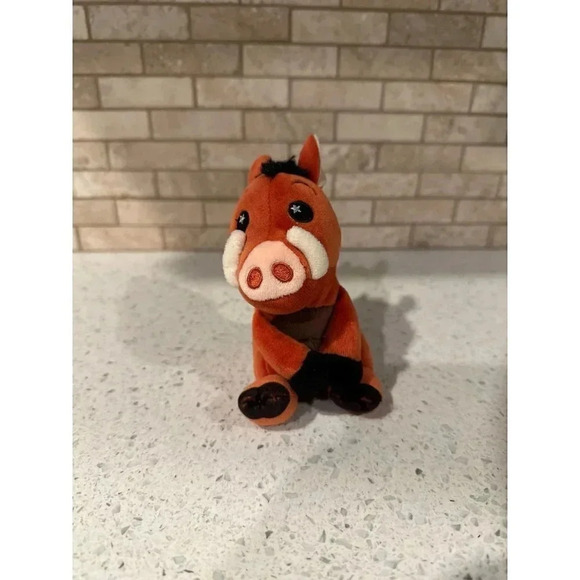 Disney Parks Wishables The Lion King Series Pumba Plush b7 - Picture 1 of 4